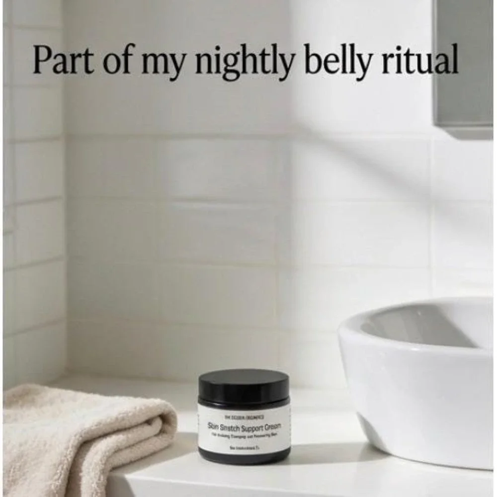 PH Design Organics Skin Stretch Cream‎ 8oz Pregnancy Safe Stretch Mark Care